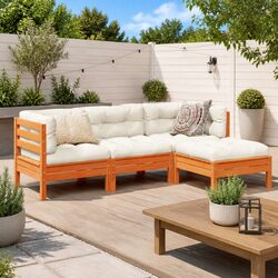 4-Piece Garden Sofa Set: Stylish and Functional