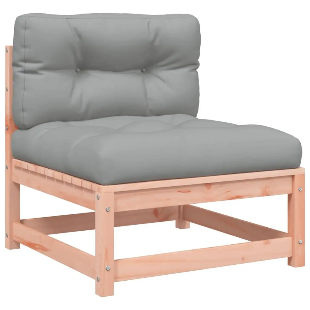 6 Piece Garden Sofa Set Outdoor Furniture Wood Cushions Backyard Patio Sectional