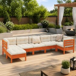 7 Piece Garden Sofa Set: Stylish and Functional