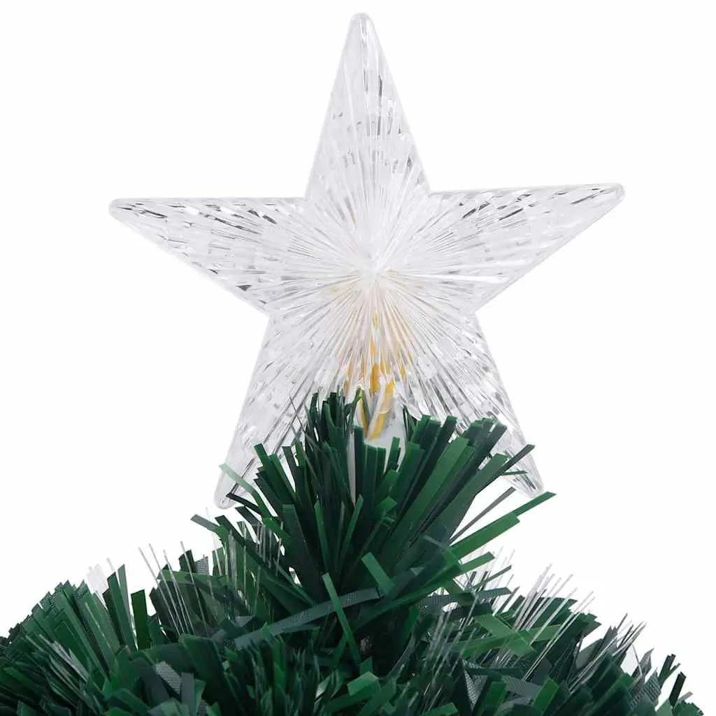 Pre-lit Christmas Tree Green 64cm Artificial with LED Star Top