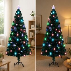 Concise and Stunning 150cm Pre-lit Christmas Tree