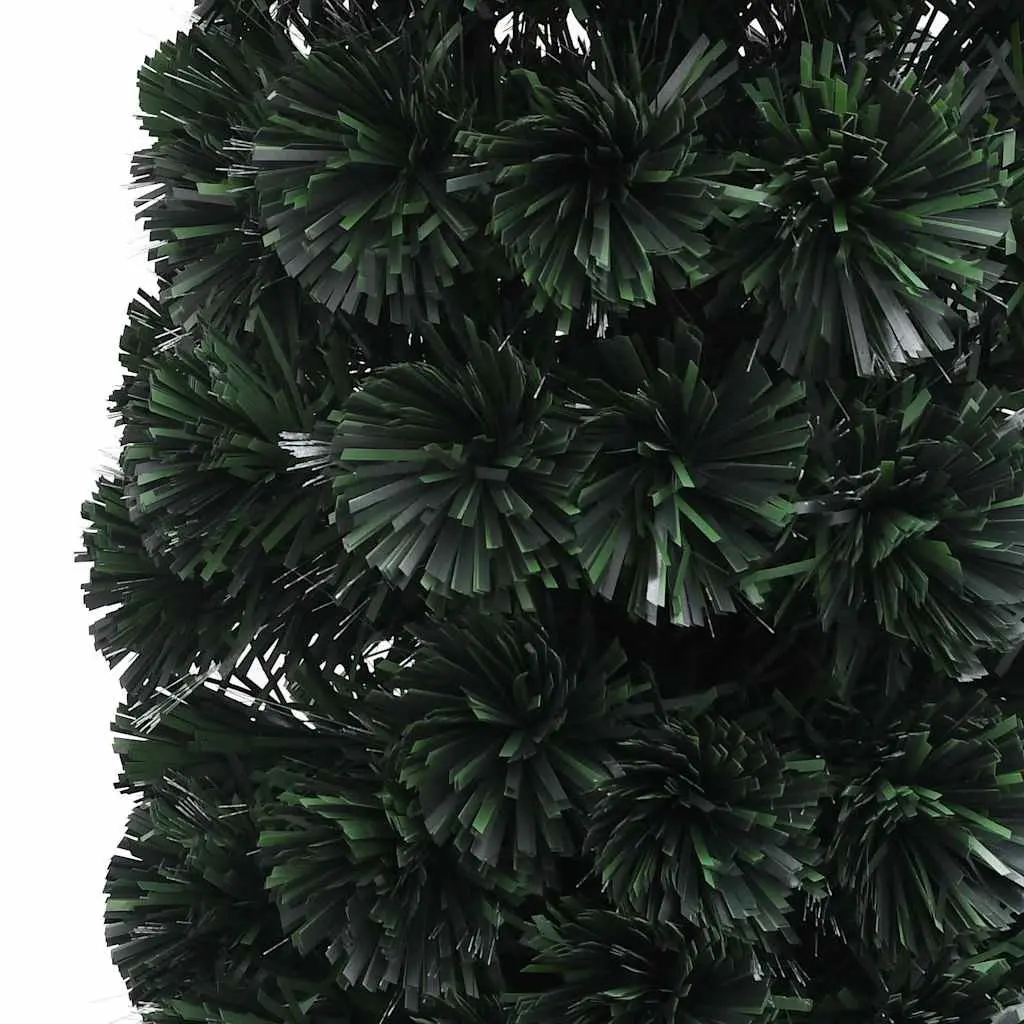 Artificial Christmas Tree Black 150cm Fibre Optic Lighting