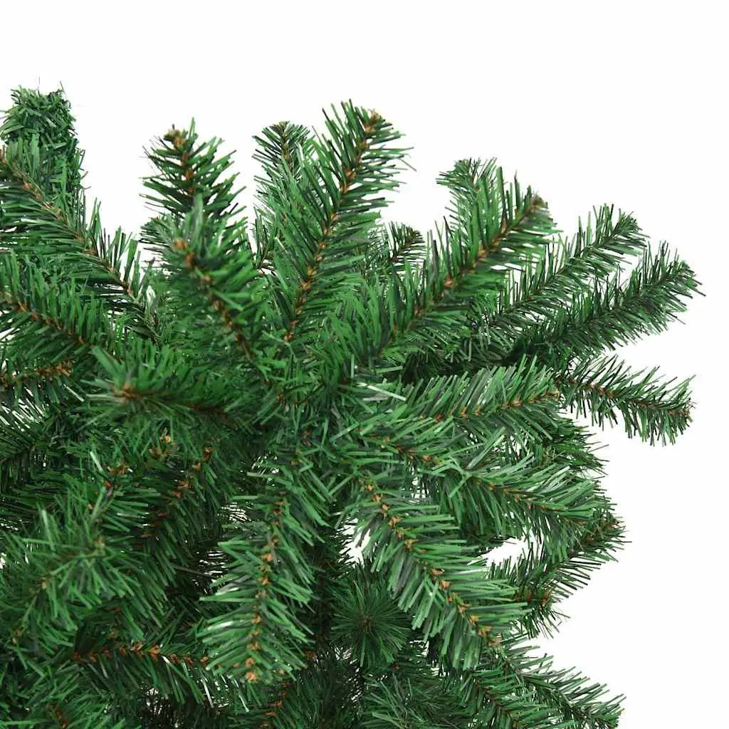 Upside-Down Artificial Christmas Tree with Stand Green 240cm Home Holiday Decor