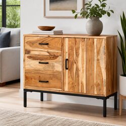 Your New Favorite Sideboard Cabinet in Solid Acacia Wood