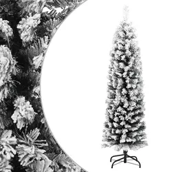 Compact 120cm Flocked Artificial Christmas Tree