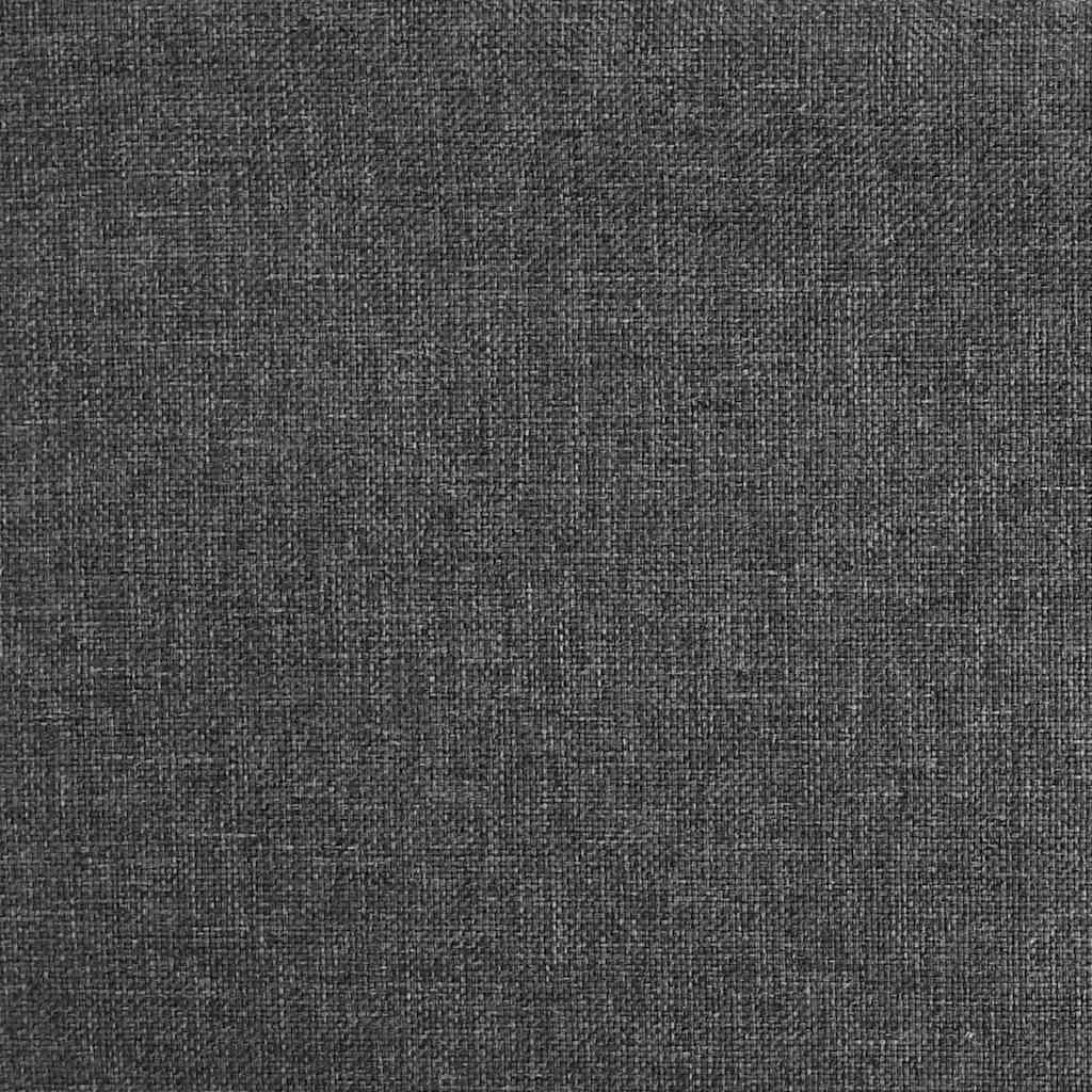 Grey Upholstered Rocking Chair Fabric Wooden Armrests Relaxation