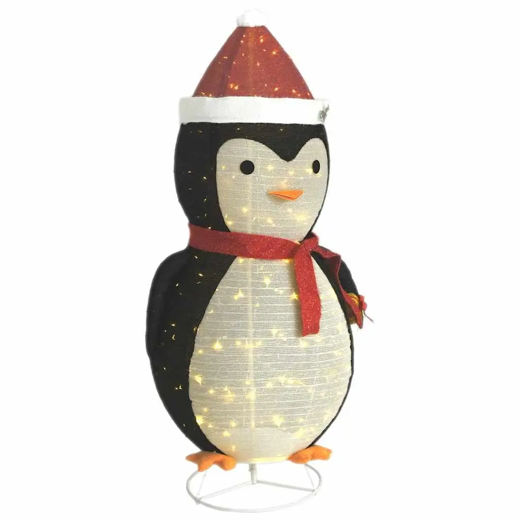 LED Lights Snow Penguin Decoration Figure 180cm Indoor Outdoor Holiday Festive