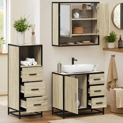3-Piece Bathroom Furniture Set for Essential Needs