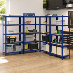 Compact and Sturdy 5-Layer Storage Shelves