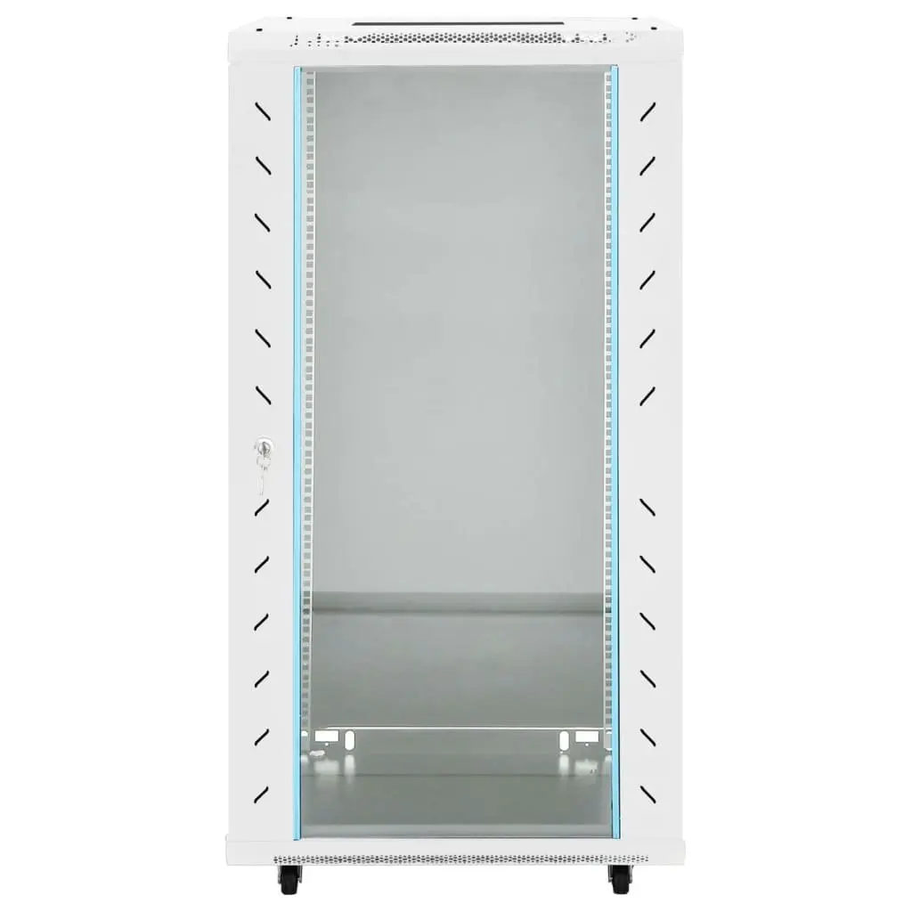 19 Inch Grey 22U Network Cabinet Rack Mount Server Equipment Storage Sturdy Structure