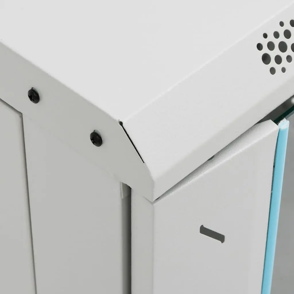 19 Inch Grey 22U Network Cabinet Rack Mount Server Equipment Storage Sturdy Structure