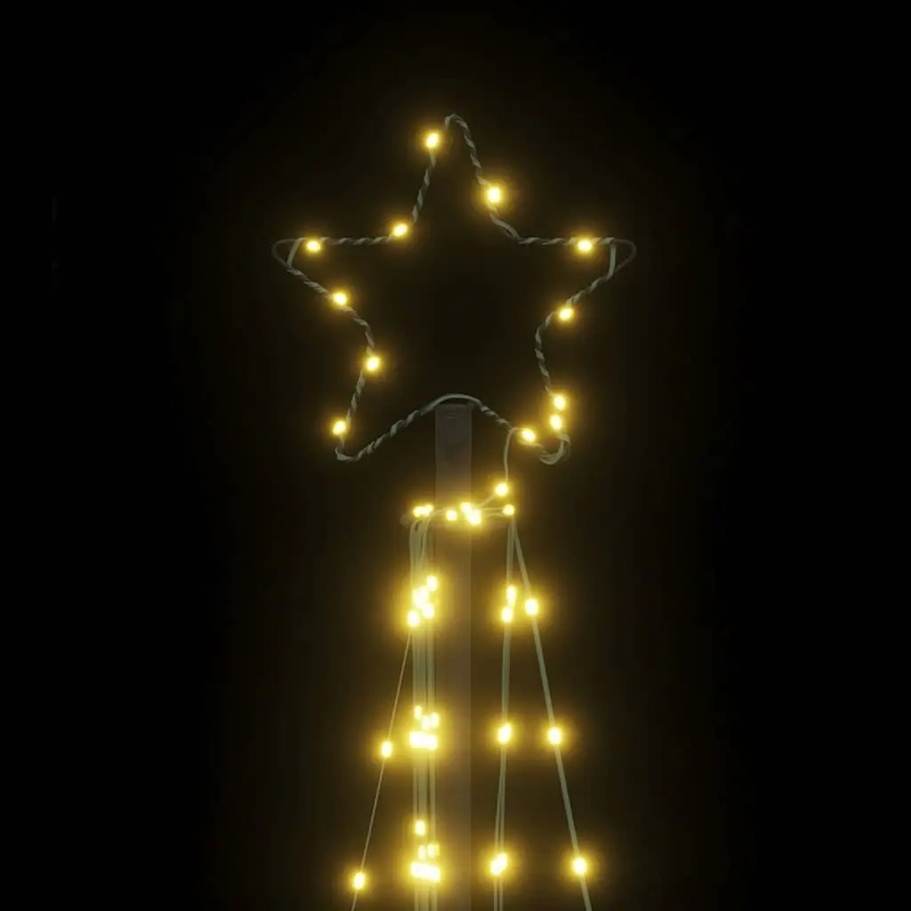 LED Christmas Tree Warm White 182cm 339 Lights Indoor Outdoor Holiday Decoration