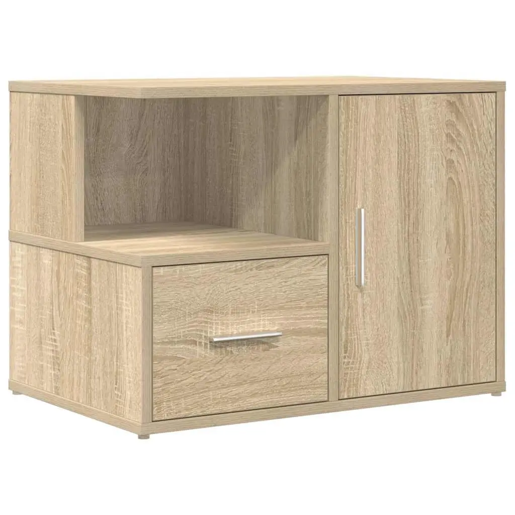 Corner Cabinet Brown Engineered Wood Multifunctional Storage Unit 160x40x45cm