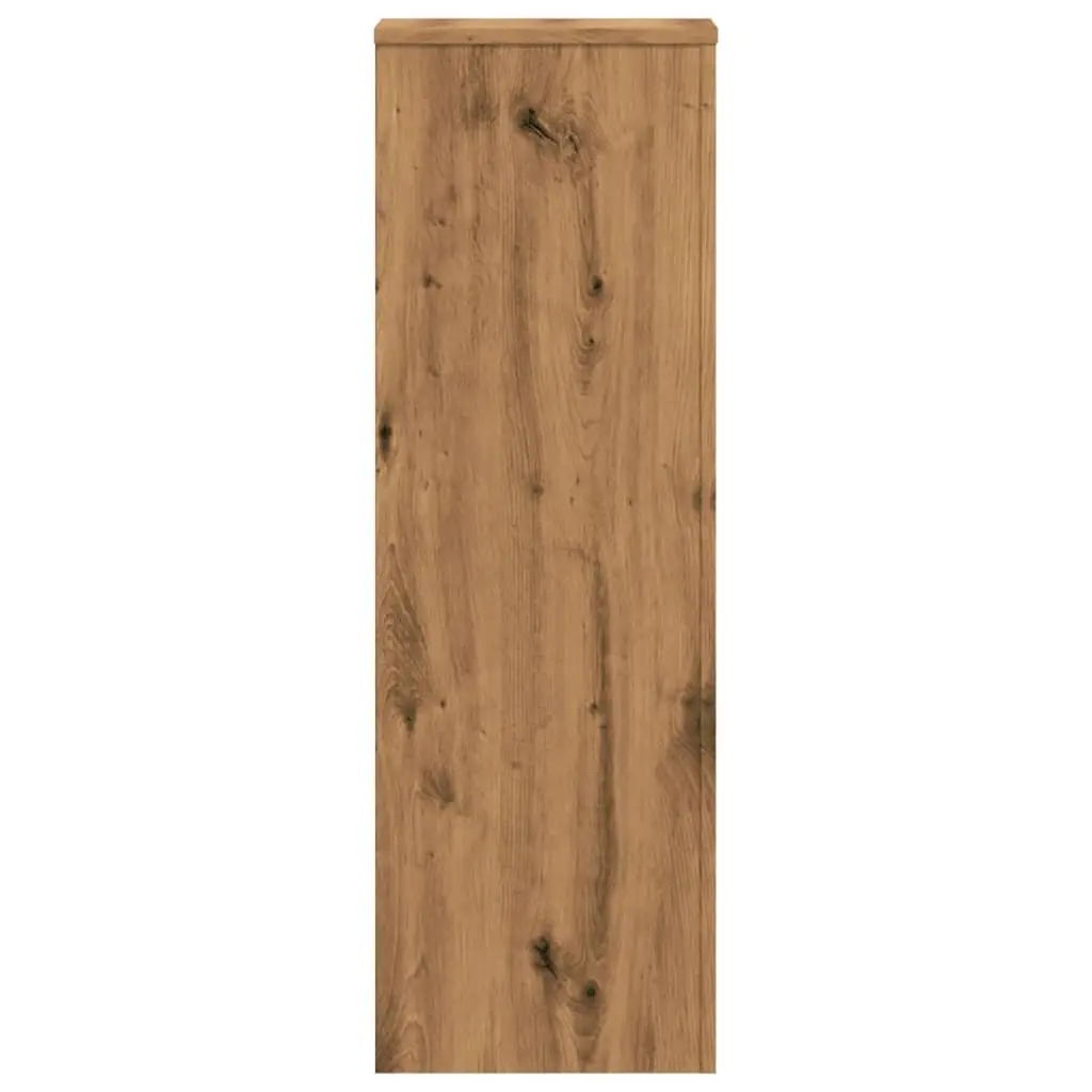 Plant Stands Brown 33x33x100 cm Engineered Wood 2 Piece Flower Display Stands