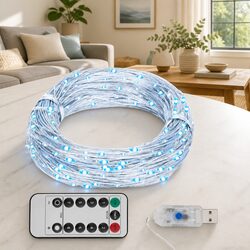 LED String Lights 30m | 300 Cold White LEDs