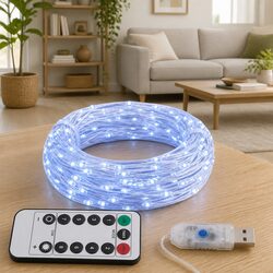 300 Blue LED String Lights, 30m Length