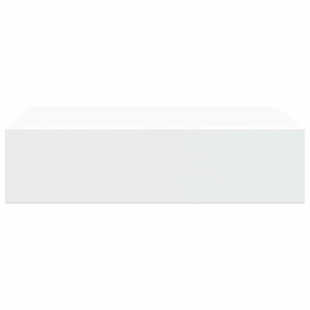 Wall-mounted Drawer Shelf White 40x23.5x10cm Floating Storage Organizer