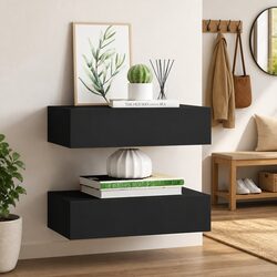 Compact Floating Drawer Shelves - Stylish and Functional