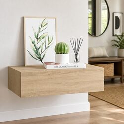 Floating Shelf with Integrated Storage