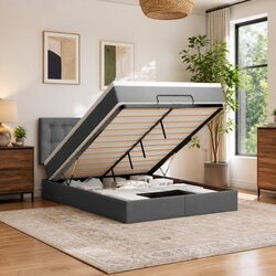 Ottoman Bed with Pocket Spring Mattress