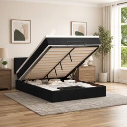 Compact Ottoman Bed Queen with Pocket Spring Mattress