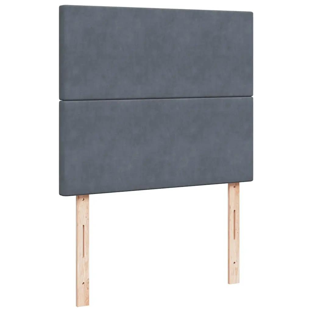 Ottoman Bed Grey Velvet King Single Upholstered Storage Frame with Pocket Spring Mattress and Hydraulic Lift Mechanism