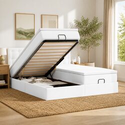 Concise and Reliable King Single Ottoman Bed Solution