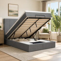 Concise Details: King Single Ottoman Bed with Mattress