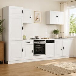 Compact and Efficient 7 Piece Kitchen Cabinet Set