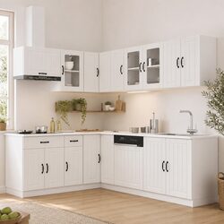 11-Piece Kitchen Cabinet Set: Stylish and Functional