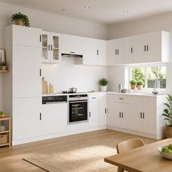 Compact 14-Piece Kitchen Cabinet Set for Organized Storage