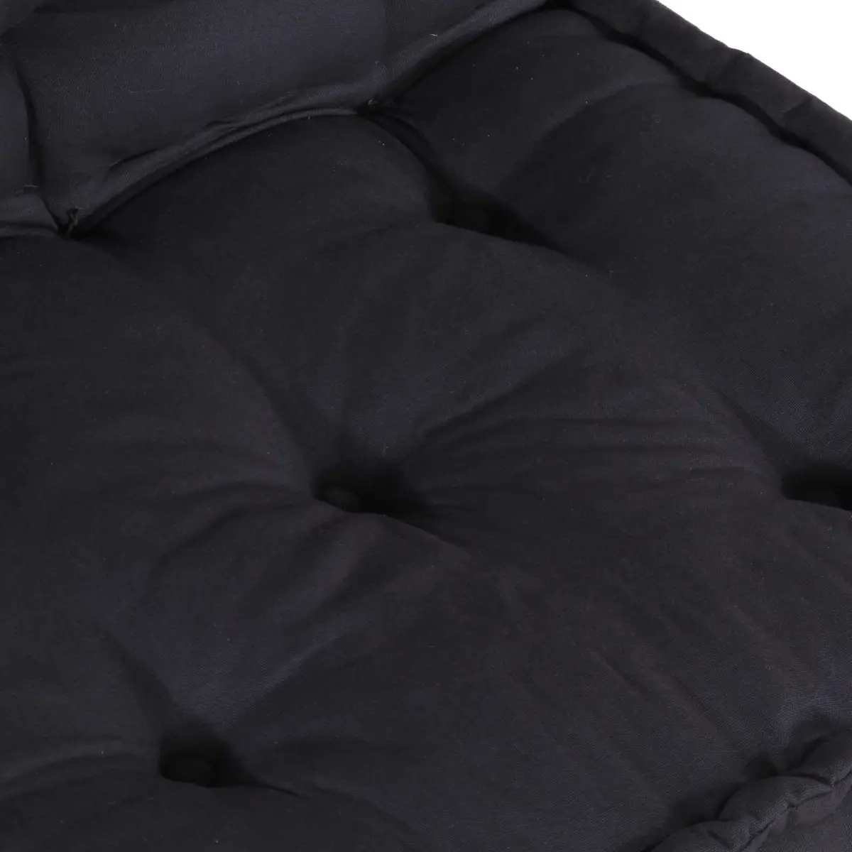 Modular Sofa Unit Anthracite Fabric Indoor Outdoor Lounge Seating 210x140x56cm