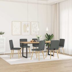 Grey Dining Chair Set of 6