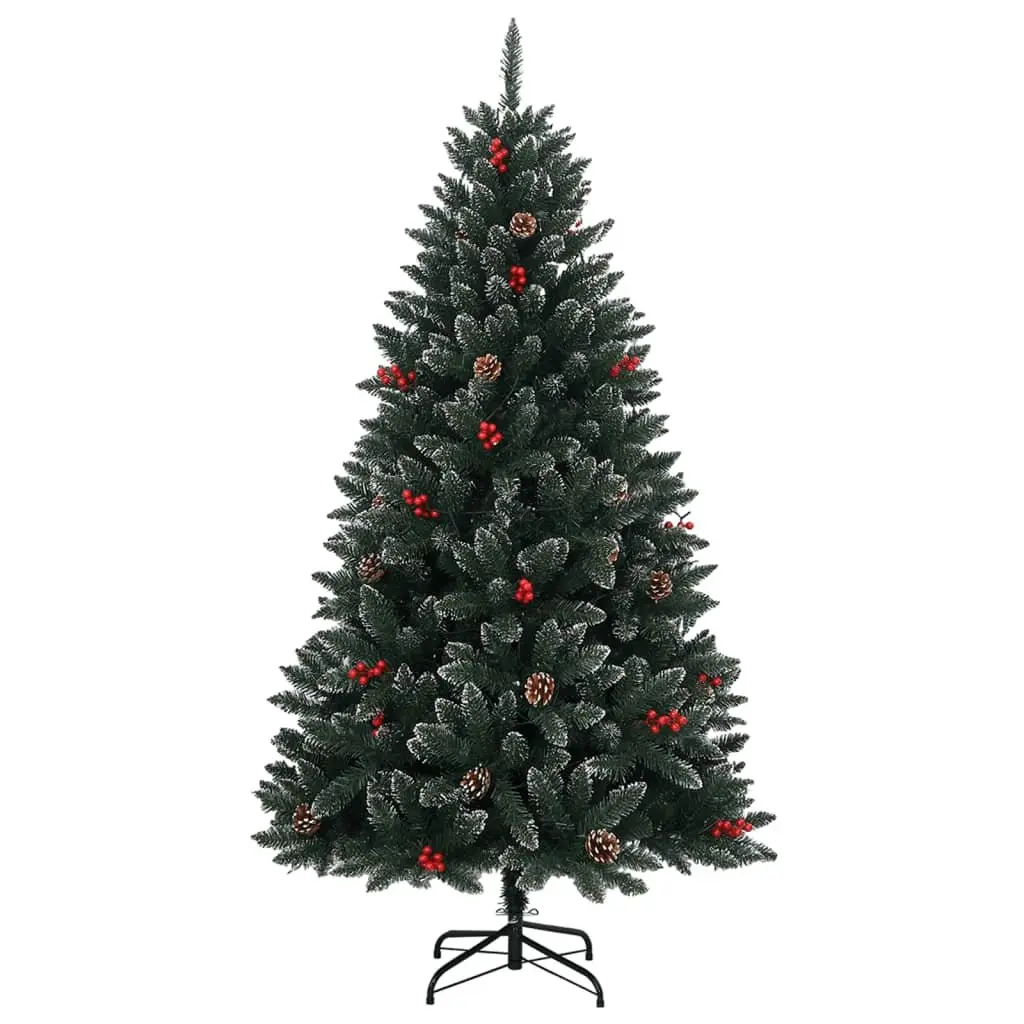 Artificial Christmas Tree 240cm 300 LED Lights Green Xmas Decor Holiday