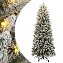 Compact 120cm Christmas Tree with LED Lighting