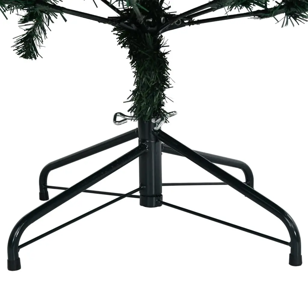 Artificial Christmas Tree Green 150cm 150 LED Lights Hinged