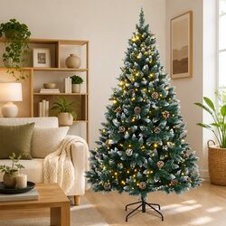 180cm Christmas Tree with LEDs for Easy Setup