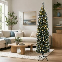 Concise and Confident Slim Christmas Tree
