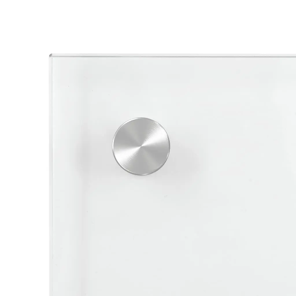 Kitchen Backsplash Transparent 80x40 cm Tempered Glass Splash Guard Set of 2