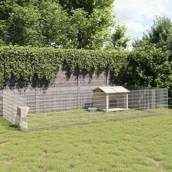 Concise 24-Panel Small Animal Enclosure