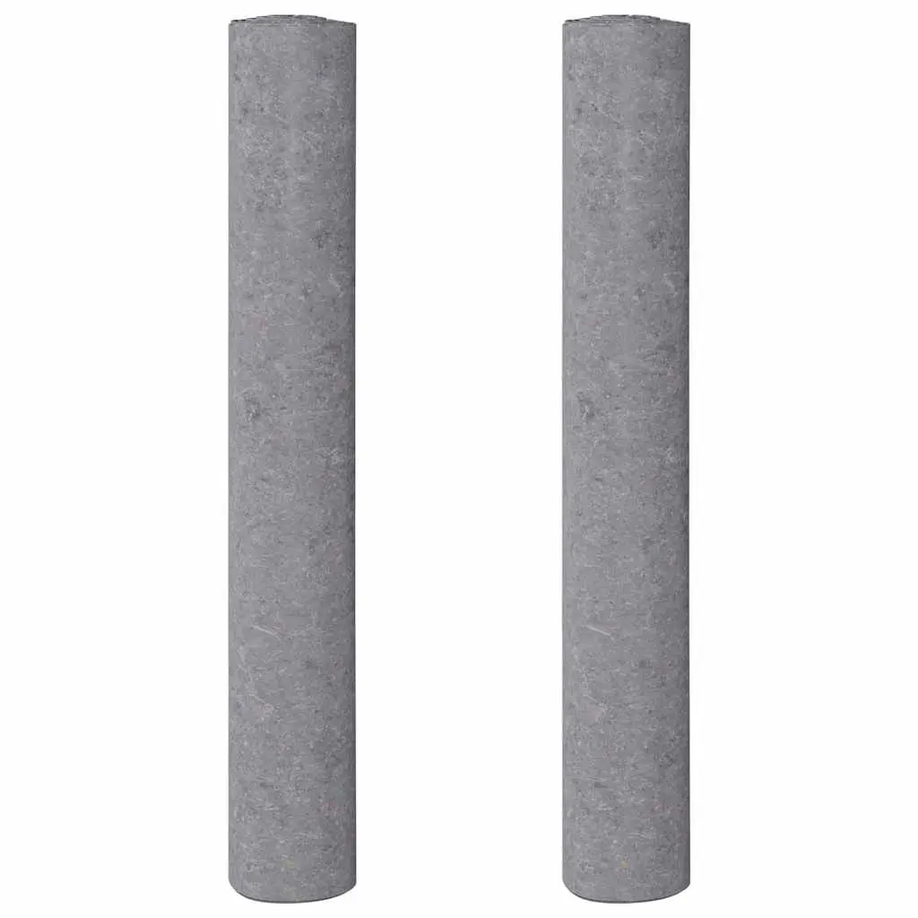 Painter Fleece Grey 2 Piece Non-slip 10m x 1m Roll Floor Protection Dust Cover