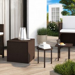 Compact and Durable Outdoor Side Tables Set