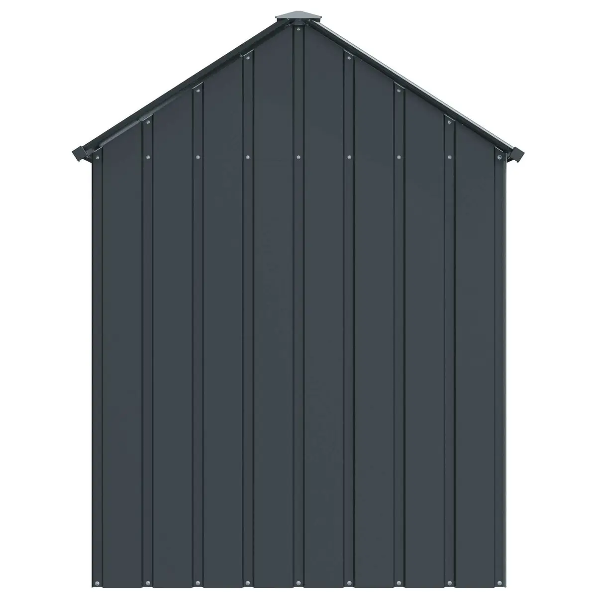 Bird Cage Anthracite Rectangular Galvanised Steel Outdoor Aviary