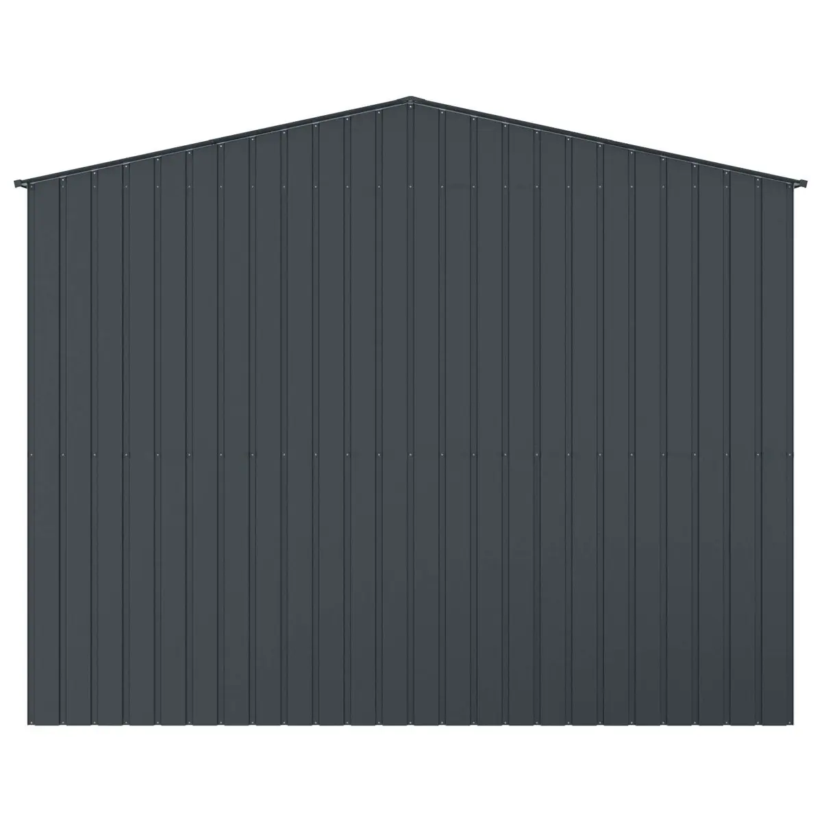 Outdoor Bird Cage Anthracite Galvanised Steel Garden Aviary Rectangular