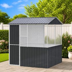 Compact and Sturdy Bird Cage for Outdoor Use