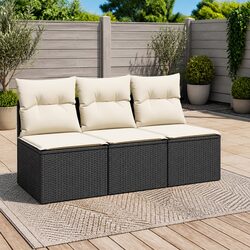 2 Piece Outdoor Garden Sofa Set