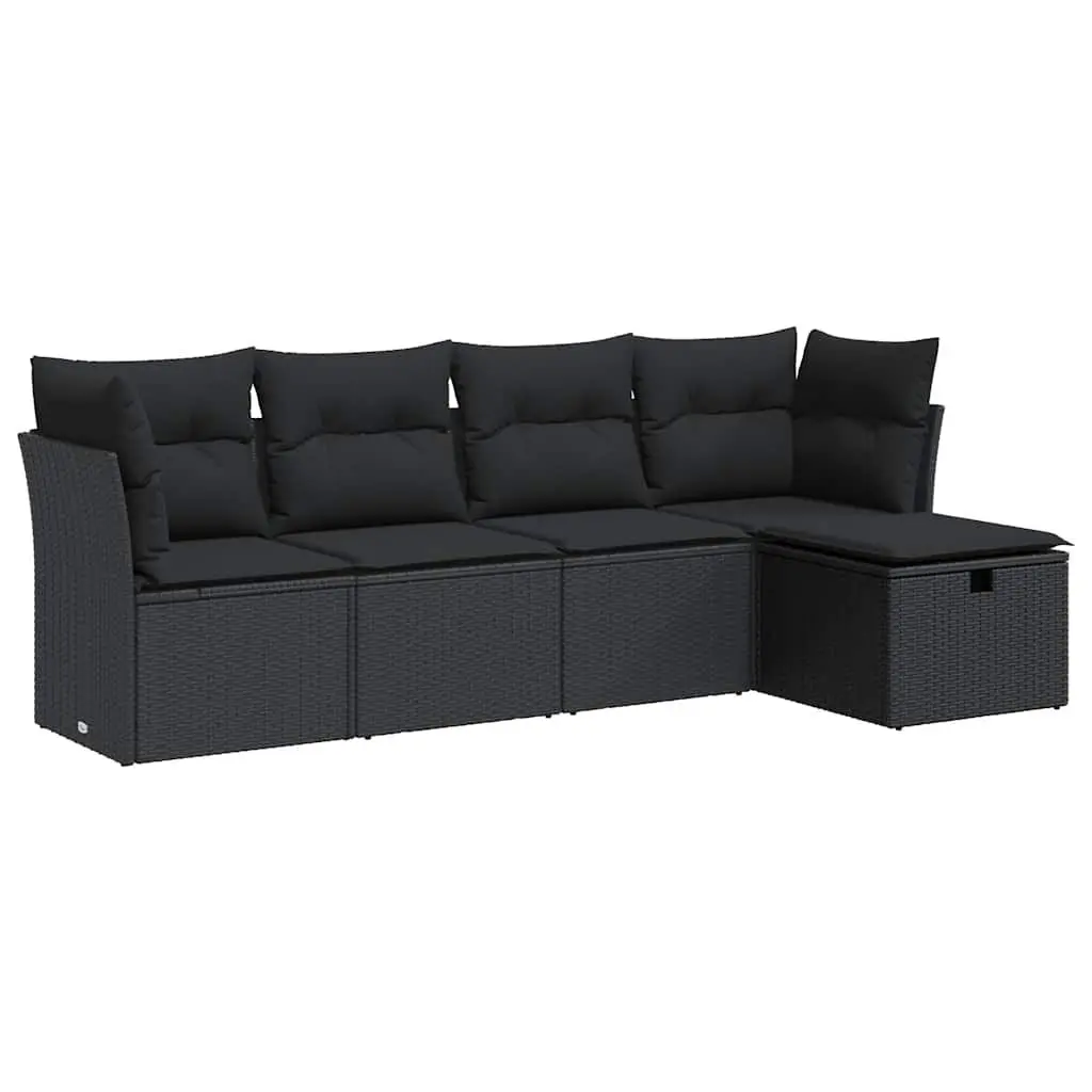 5-Piece Modular Garden Sofa Set for Outdoor Enjoyment