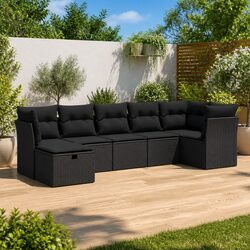 7 Piece Garden Sofa Set for Patio Relaxation