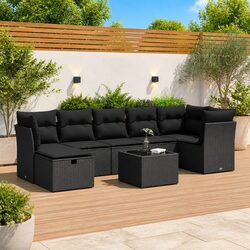 Stylish 8-Piece Garden Sofa Set for Outdoor Relaxation