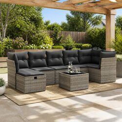 Your Perfect Outdoor Companion: 8-Piece Sofa Set